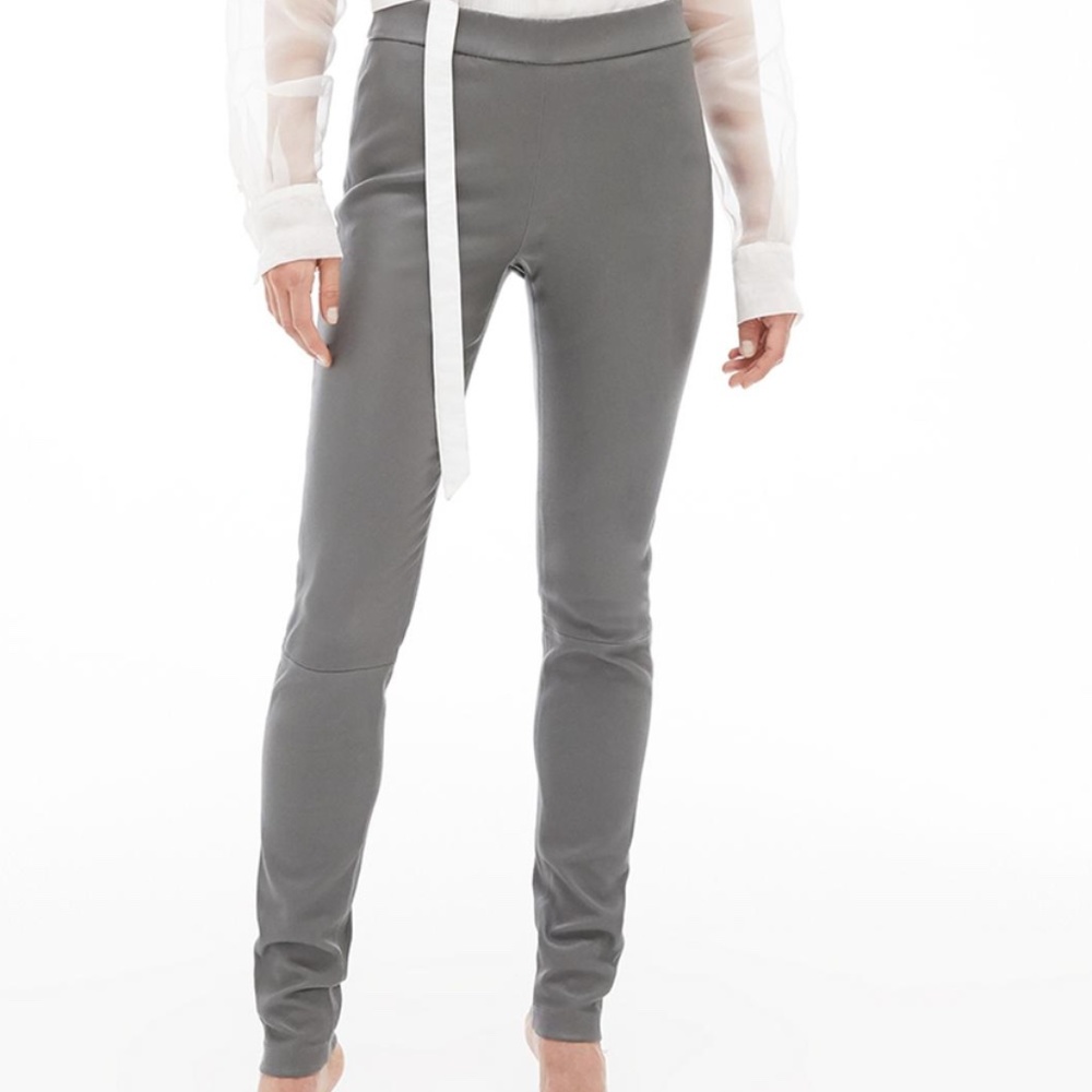 NWT Helmut Lang Leather Leggings